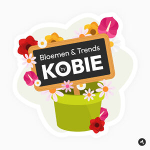 Logo Bloemen & Trends by Kobie
