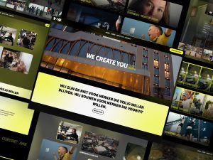 Website voor Vusi Creative Agency